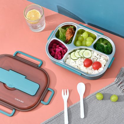 Insulated Lunch Box Set Double-layer
