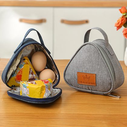 Triangular Insulation Bag Lunch Food Bag